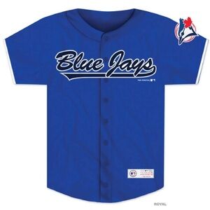 MLB Toronto Blue Jays Men’s Button Front Baseball Jersey Size Large